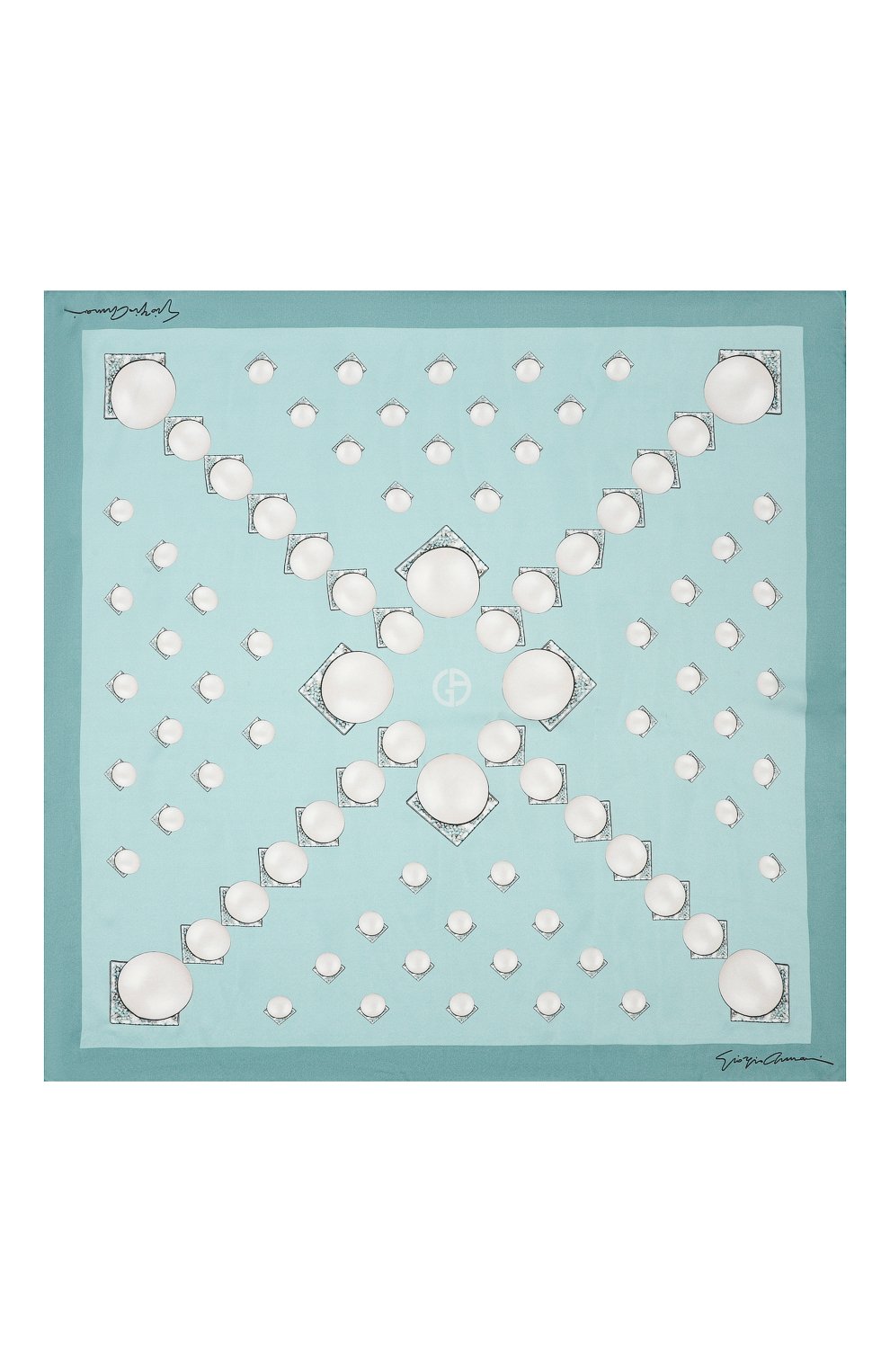 Шелковый платок GIORGIO ARMANI, арт. 795318/4R151, фото 4