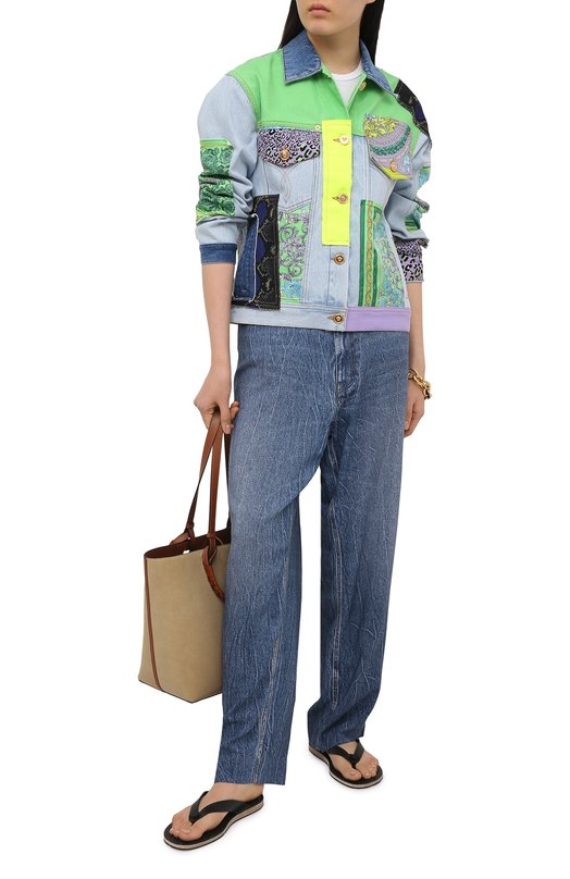 Джинсовая куртка Versace A88516/1F00408 Разноцветный  A88516/1F00408 Фото 2