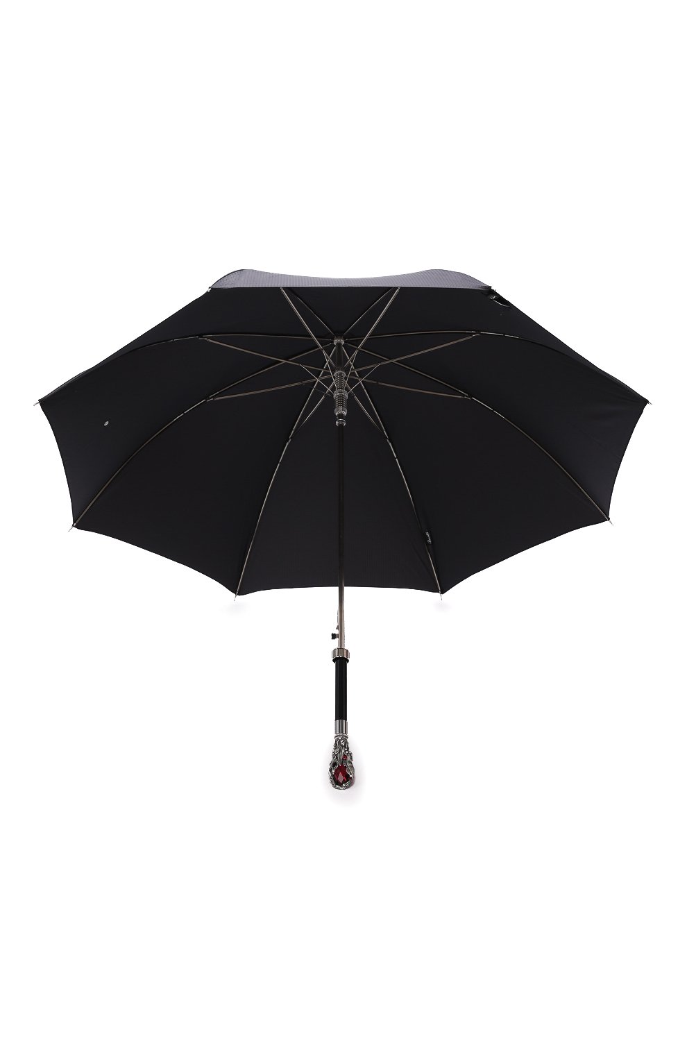 Зонт-трость PASOTTI OMBRELLI черного цвета по цене 49950 руб., арт. 478/RAS0 6768/1/W68, фото 3 Зонт-трость PASOTTI OMBRELLI, арт. 478/RAS0 6768/1/W68, фото 3
