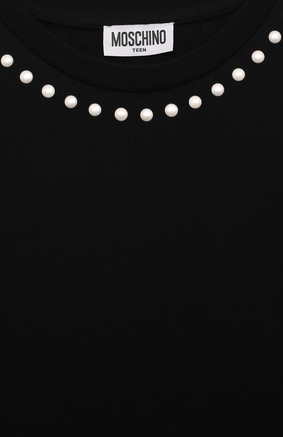 Хлопковая футболка MOSCHINO, арт. HDM06G/LAA10/4-8, фото 3