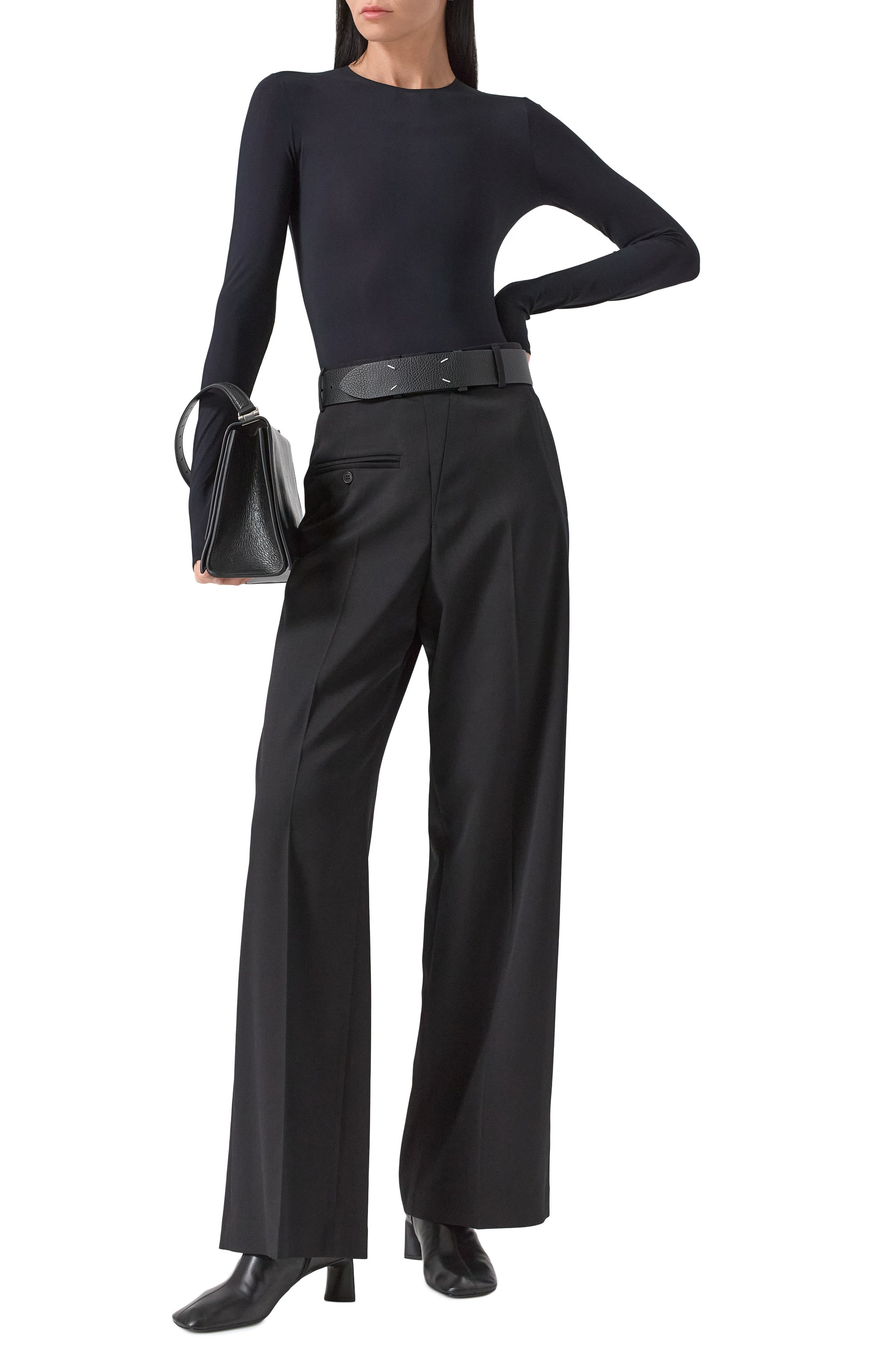 Кожаные ботильоны duty free 60 BALENCIAGA, арт. 804517/WBCW0, фото 2