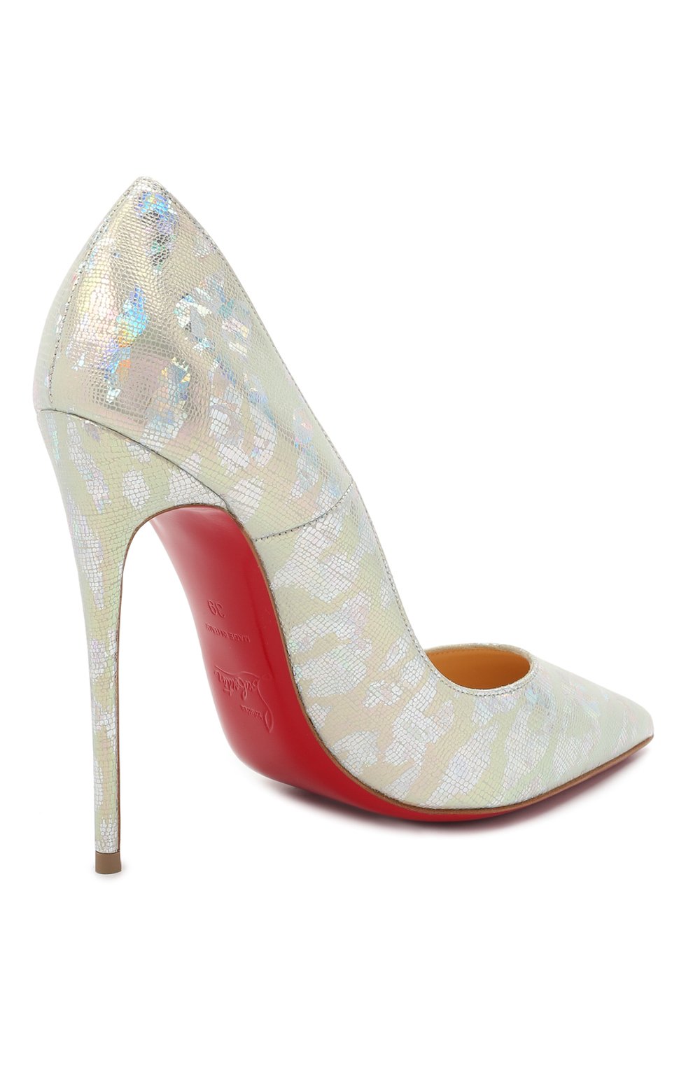 Кожаные туфли so kate 120 CHRISTIAN LOUBOUTIN, арт. 3200003/S0 KATE 120, фото 4