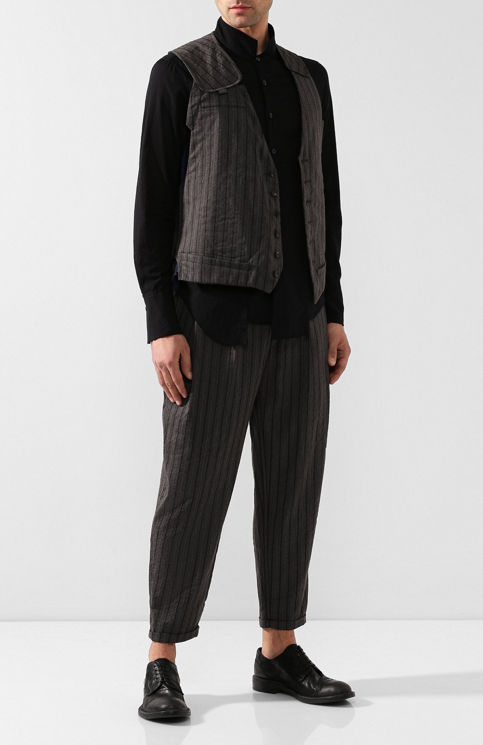 Жилет из смеси шерсти и хлопка ZIGGY CHEN, арт. 0M1930107, фото 2