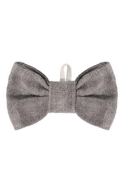 Галстук-бабочка изо льна IL GUFO, арт. P23PH051L1012/1, фото 1