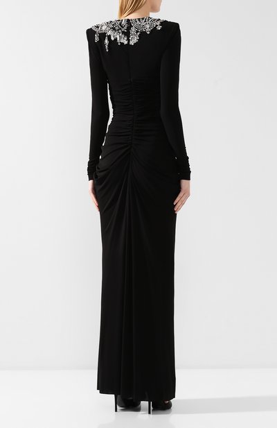 Платье-макси ALEXANDER MCQUEEN, арт. 584938/QLAAH, фото 4