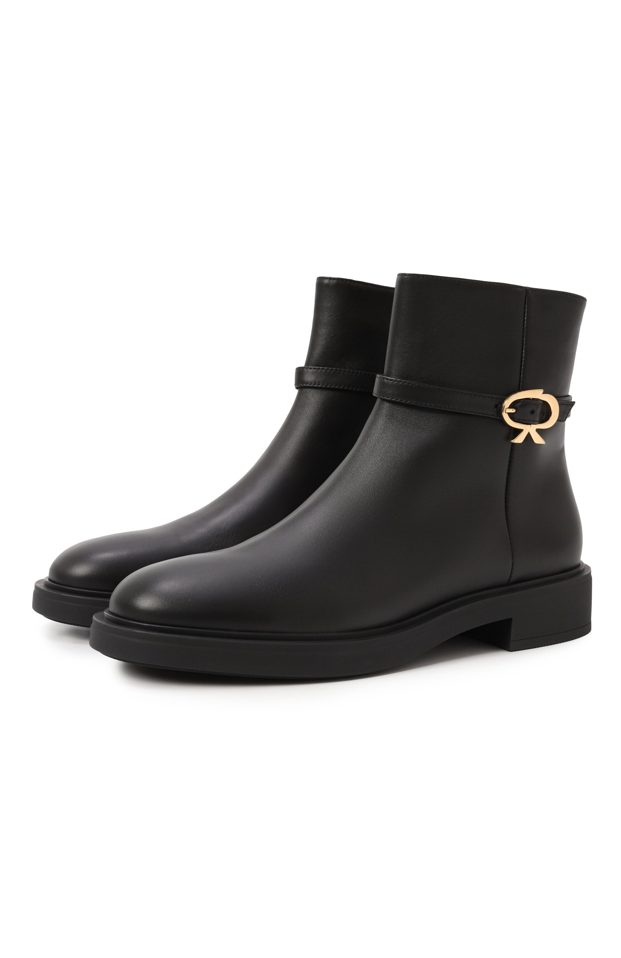 Кожаные ботинки ribbon dumont GIANVITO ROSSI, арт. G73089.20G0M.VGINER0, фото 1