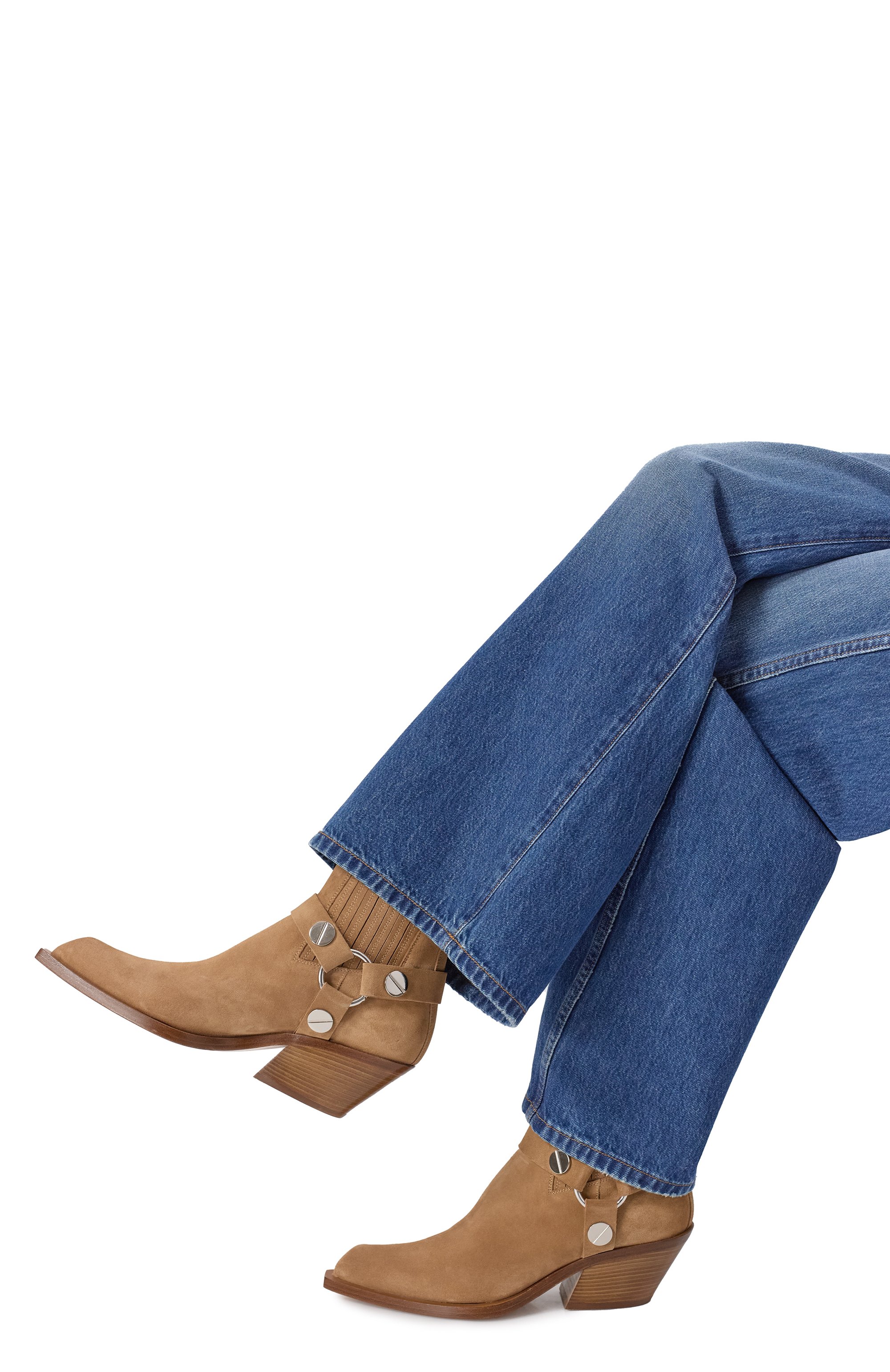 Замшевые ботильоны MATTIA CAPEZZANI, арт. W508/CR0STA, фото 2