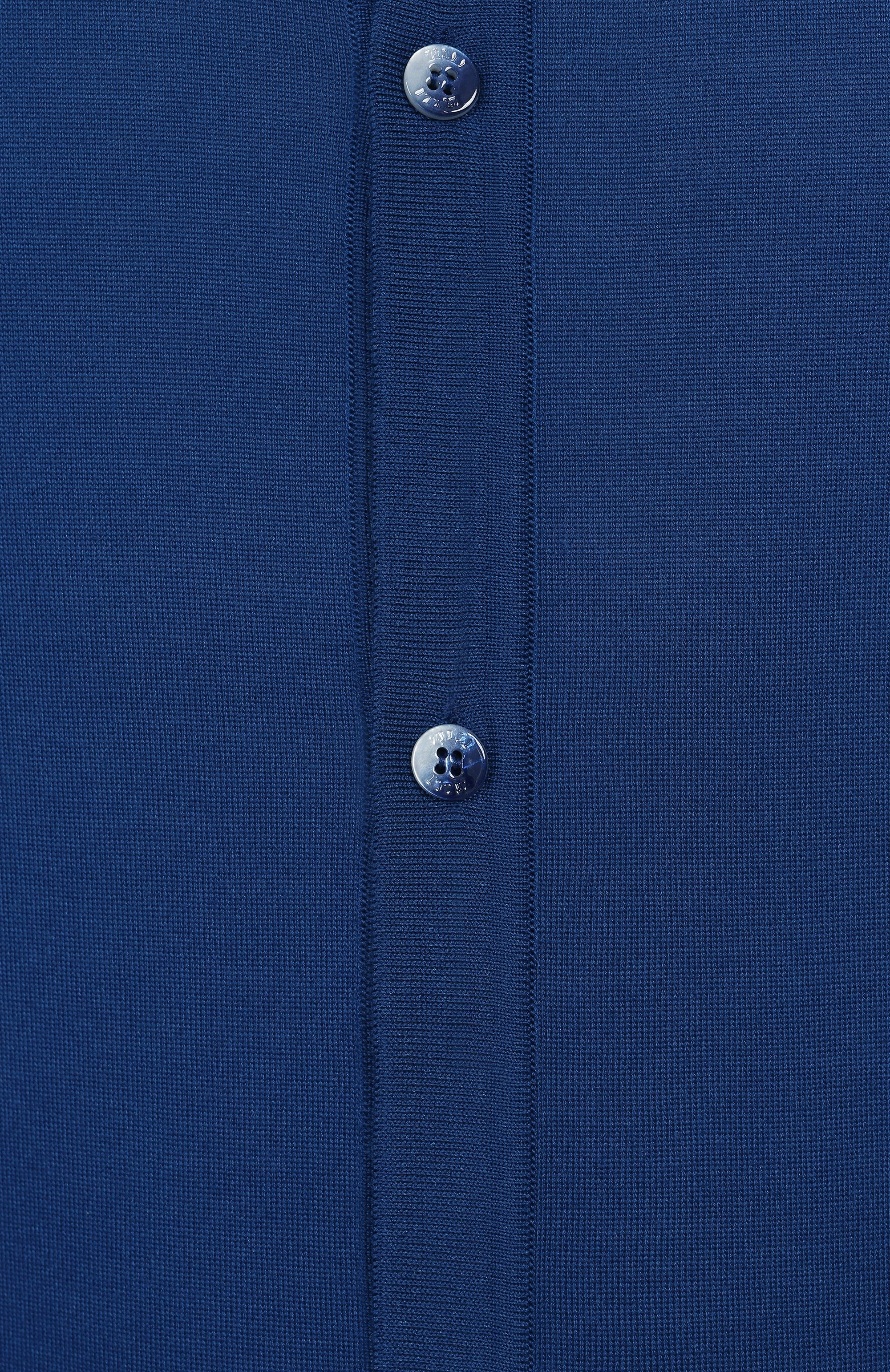 Шелковая рубашка ZILLI синего цвета по цене 170500 руб., арт. KBBP02M0640VCHP00/62, фото 6 Шелковая рубашка ZILLI, арт. KBBP02M0640VCHP00/62, фото 6