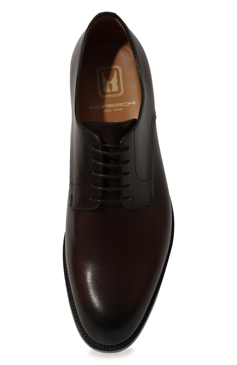 Кожаные дерби MORESCHI, арт. 43879/EM/SF0R.BS/NAT PRIN, фото 6
