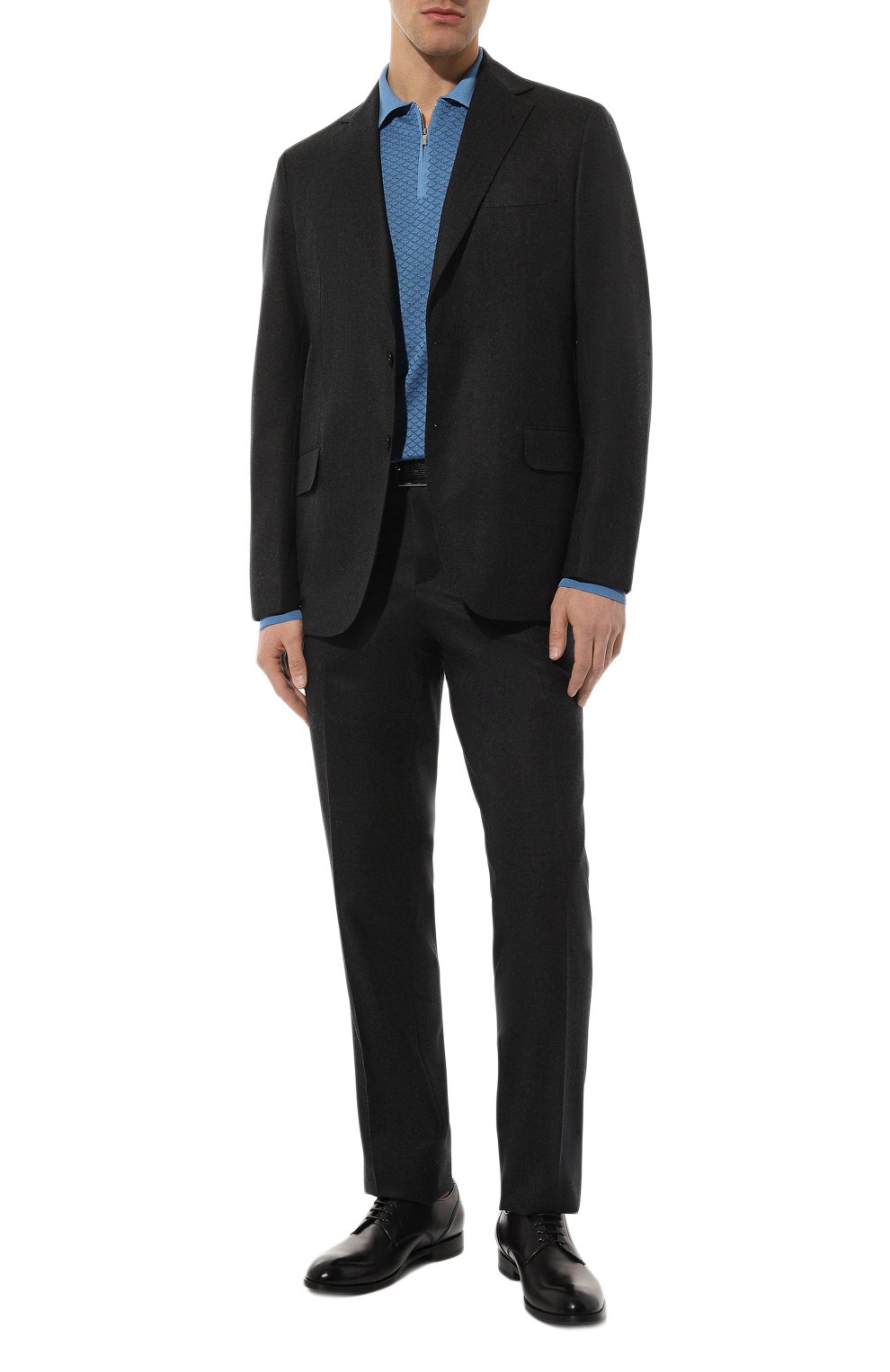 Кожаные дерби ZEGNA, арт. A4465Z/LHNAX, фото 2