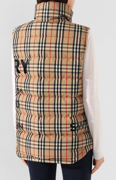 Пуховый жилет BURBERRY, арт. 8023729, фото 4
