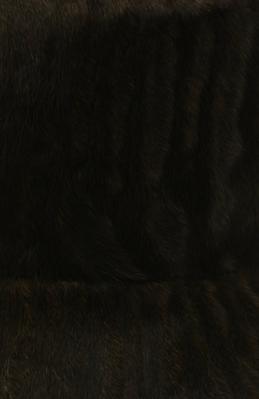 Шляпа из меха каракульчи VICTORIA KUSENKOVA 157100061042 Коричневый  157100061042 Фото 3