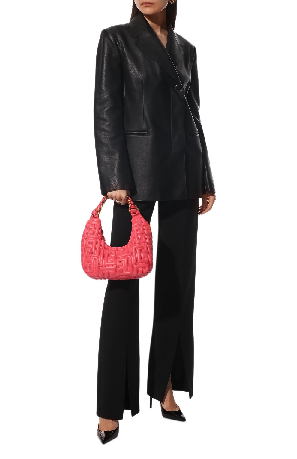 Сумка hobo mini BALMAIN, арт. XN1BG708/LNPQ, фото 3