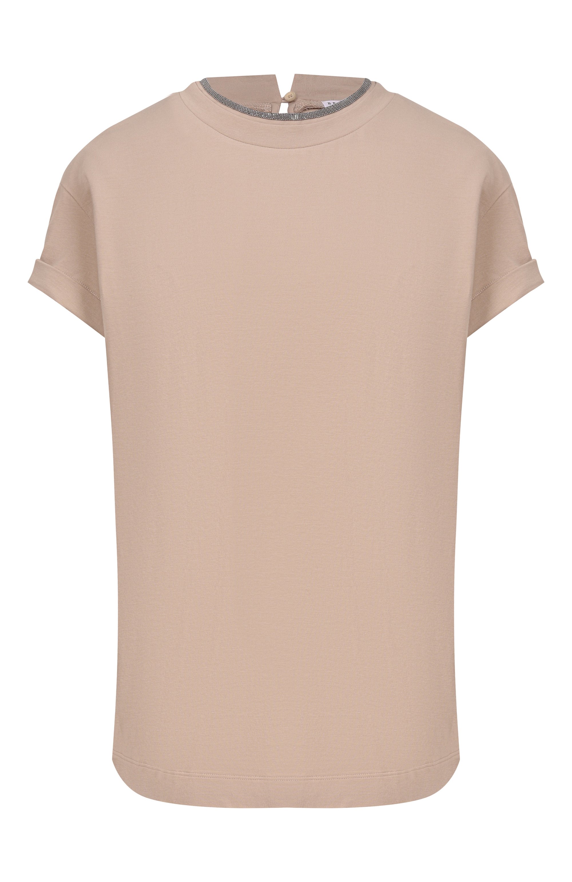 Хлопковая футболка BRUNELLO CUCINELLI, арт. M0T18BD200, фото 1