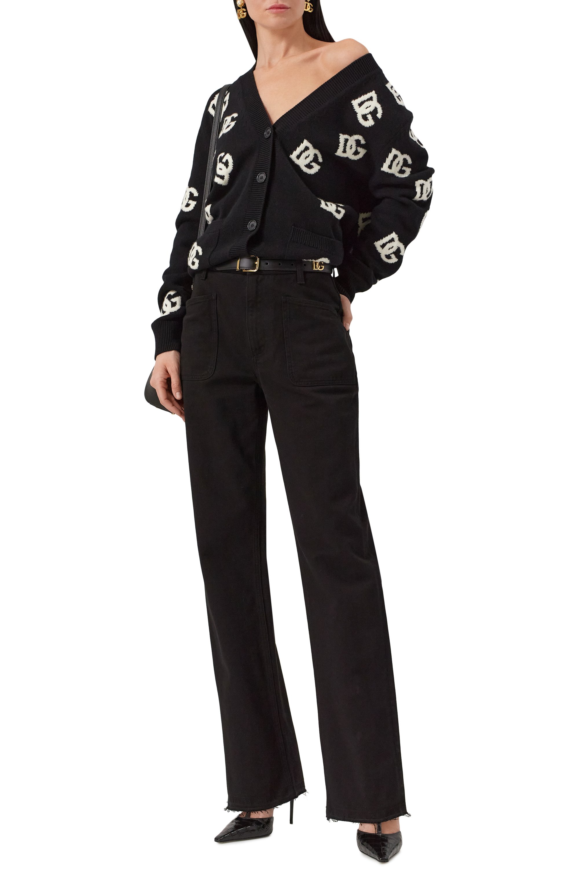 Шерстяной кардиган DOLCE & GABBANA, арт. FXJ36T/JCVYW, фото 2