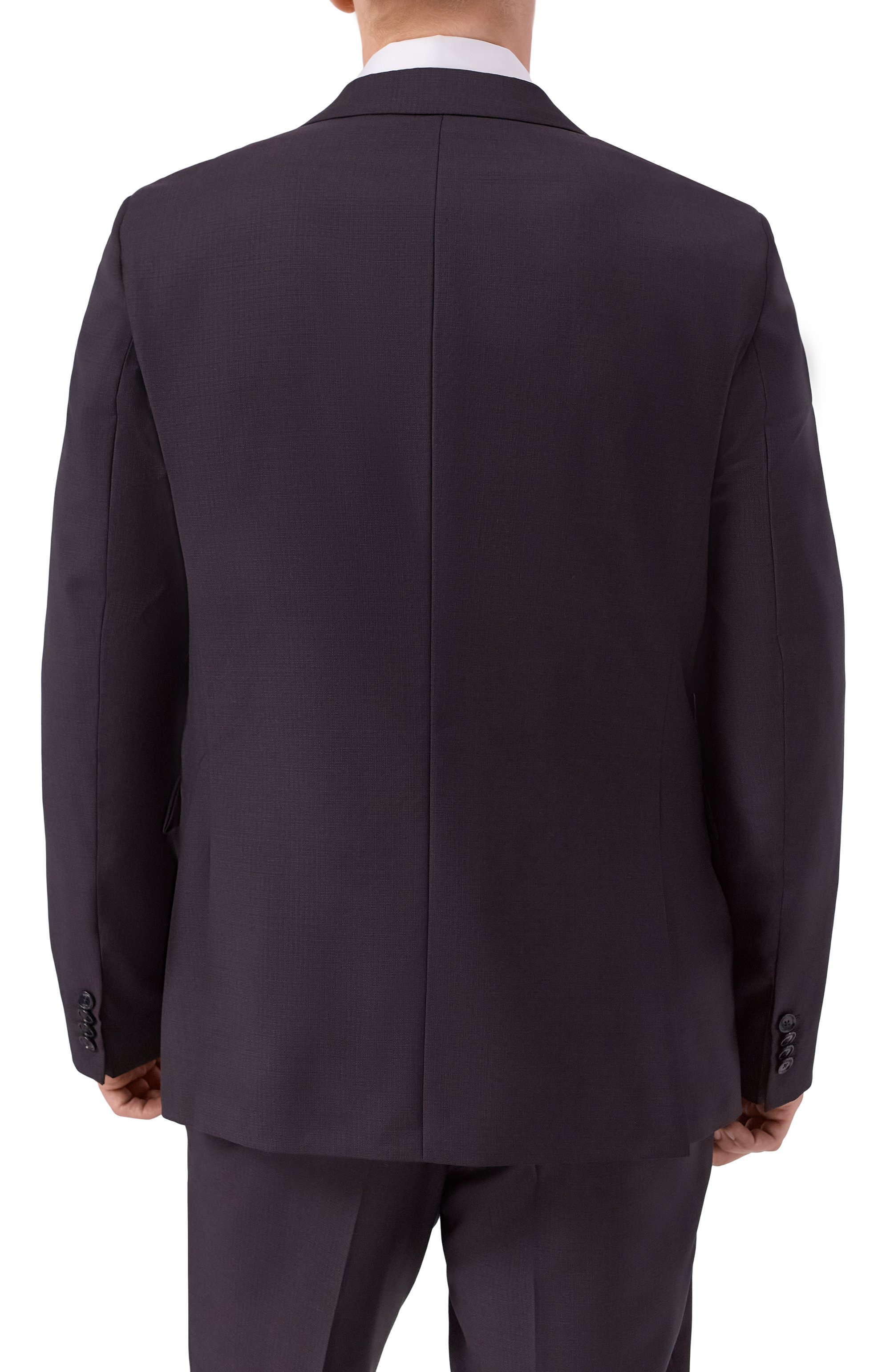 Шерстяной костюм BOSS темно-фиолетового цвета по цене 89950 руб., арт. 50551730, фото 3 Шерстяной костюм BOSS, арт. 50551730, фото 3