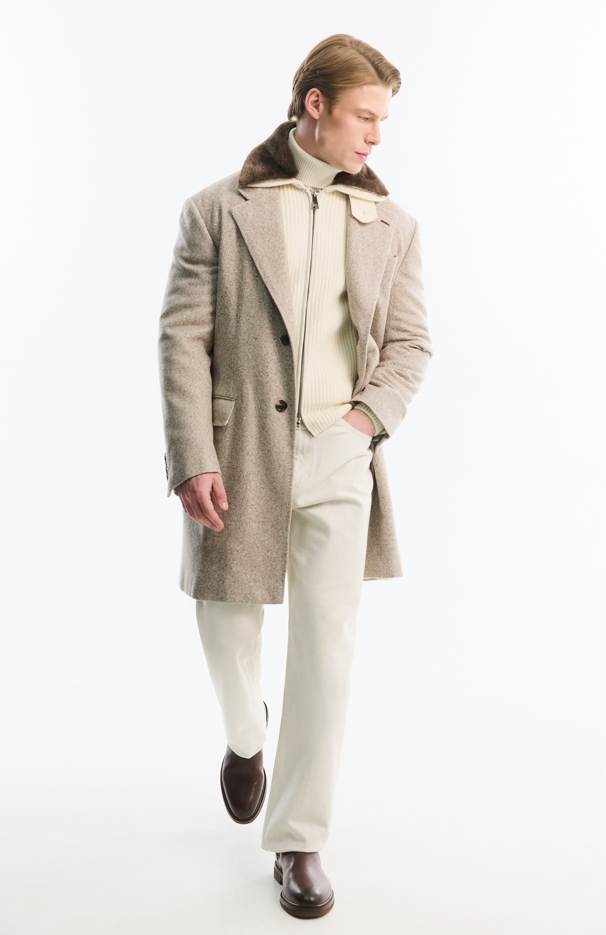 Джинсы MVST, арт. M26.2PM.T011/F117 IV0RY RAW DENIM, фото 6