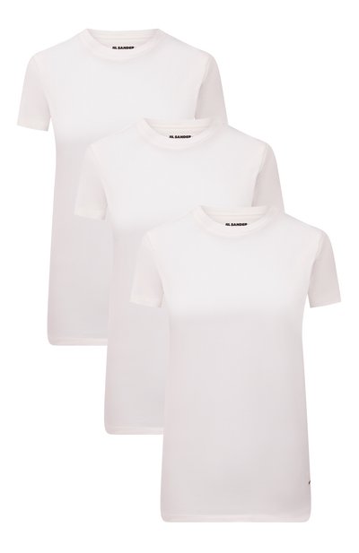 Женская комплект из трех футболок JIL SANDER, арт. JPPS706550-WS248808