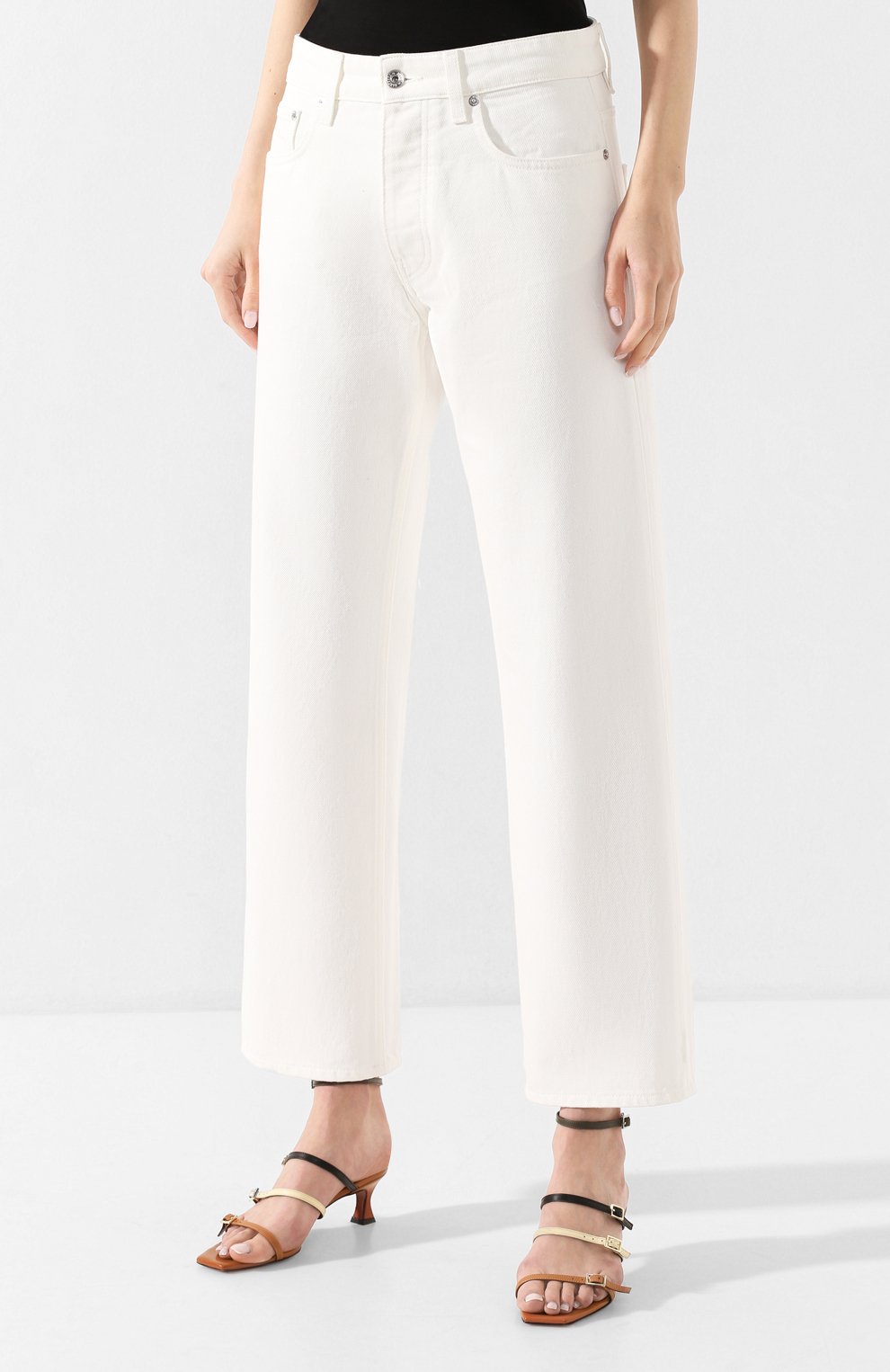 Джинсы NANUSHKA, арт. AMARILL0_WHITE_RIGID DENIM, фото 3