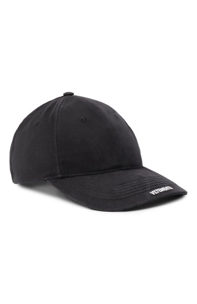 Мужская хлопковая бейсболка VETEMENTS, арт. UE76CA324B