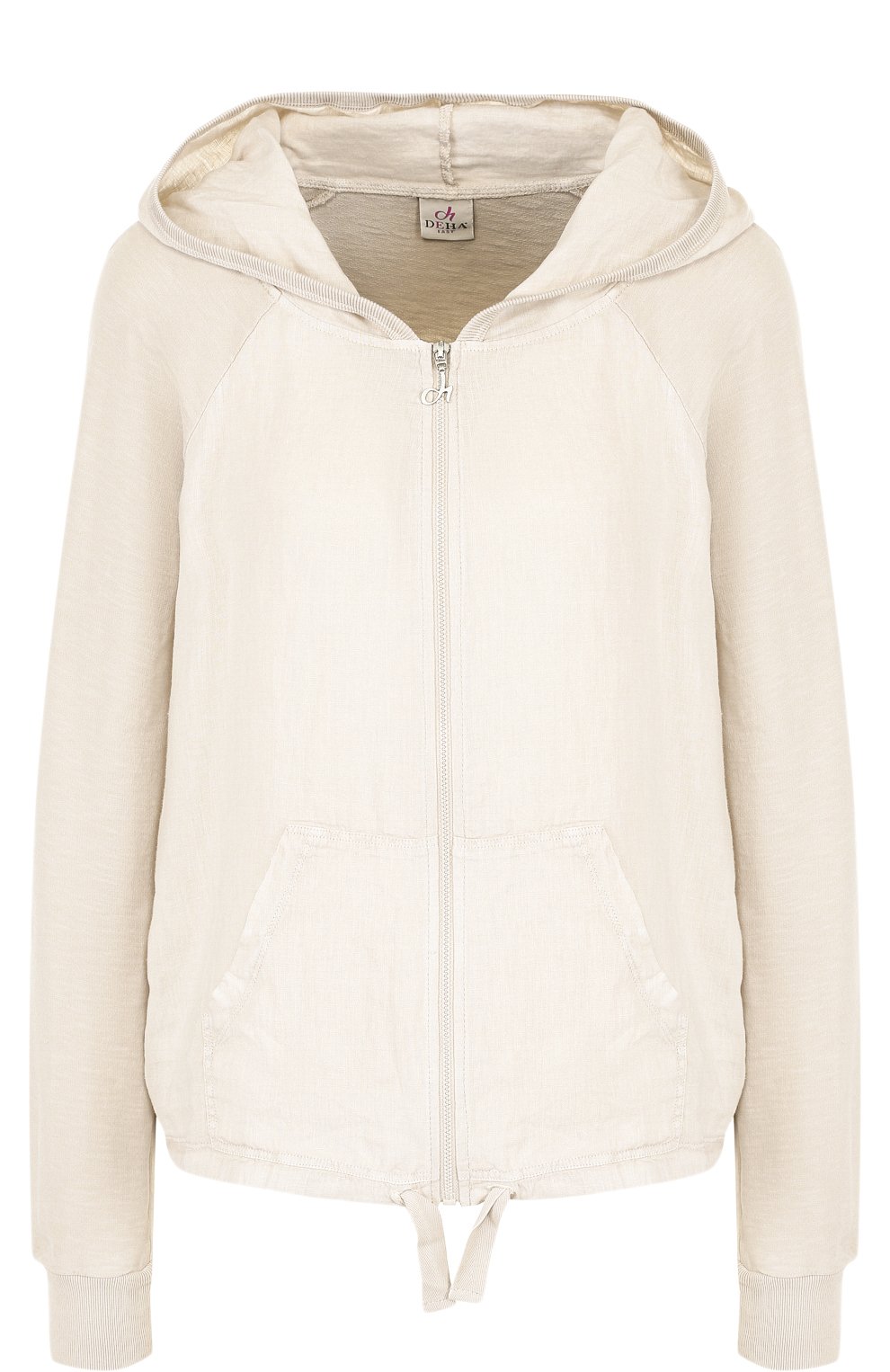 Хлопковый кардиган на молнии с капюшоном DEHA, арт. B74332, фото 1