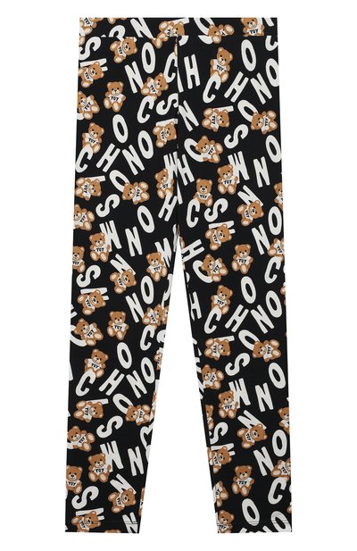 Хлопковые легинсы MOSCHINO, арт. HDP04X/LBBB8/4-8, фото 1