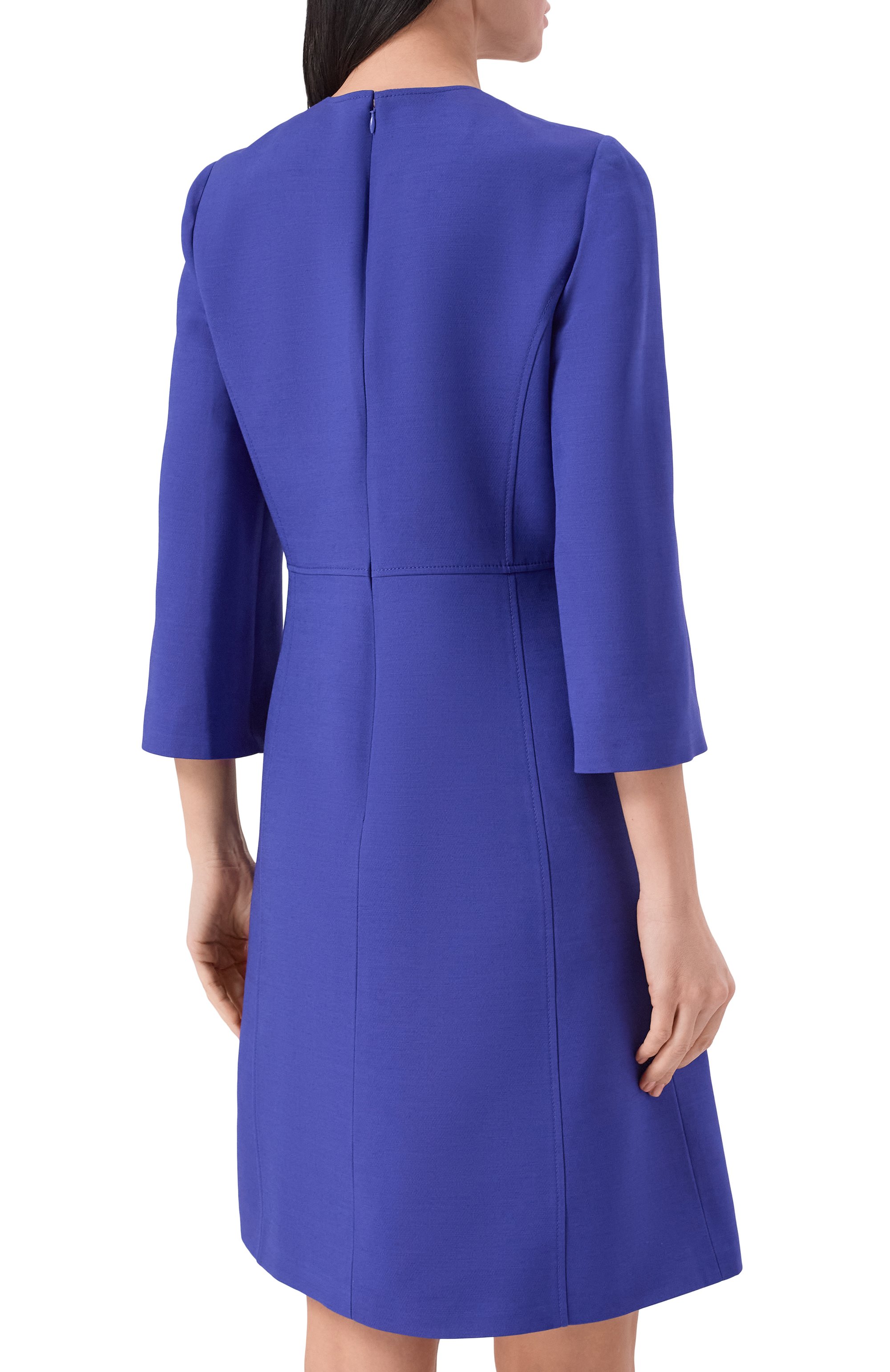 Платье из шерсти и шелка VALENTINO, арт. 8B3VAJ56/1CF, фото 3