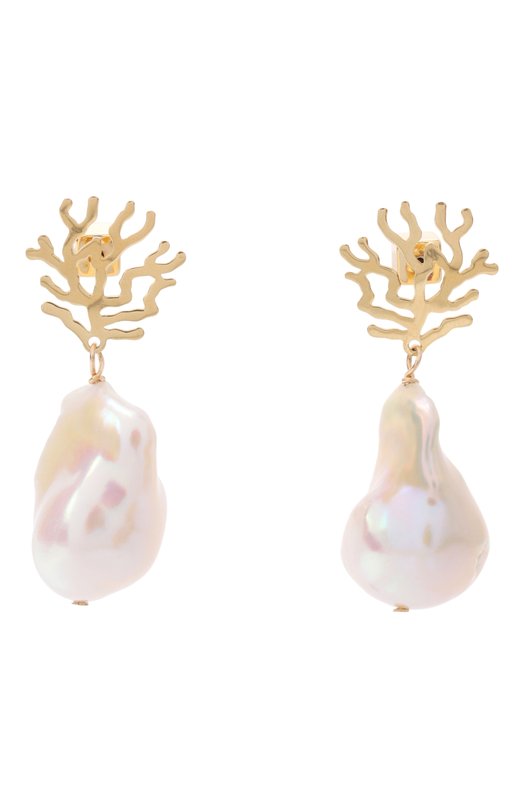 Серьги VieN 26-408 Белый 26-408