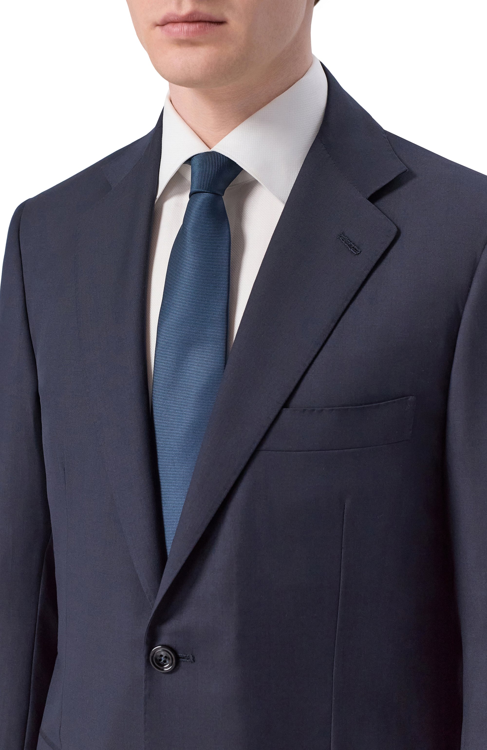 Шелковый галстук KITON, арт. UCRVKLC03A14_001, фото 2