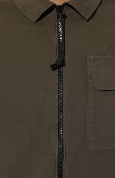 Хлопковая рубашка C.P. COMPANY, арт. 16CMSH158A002824G, фото 5