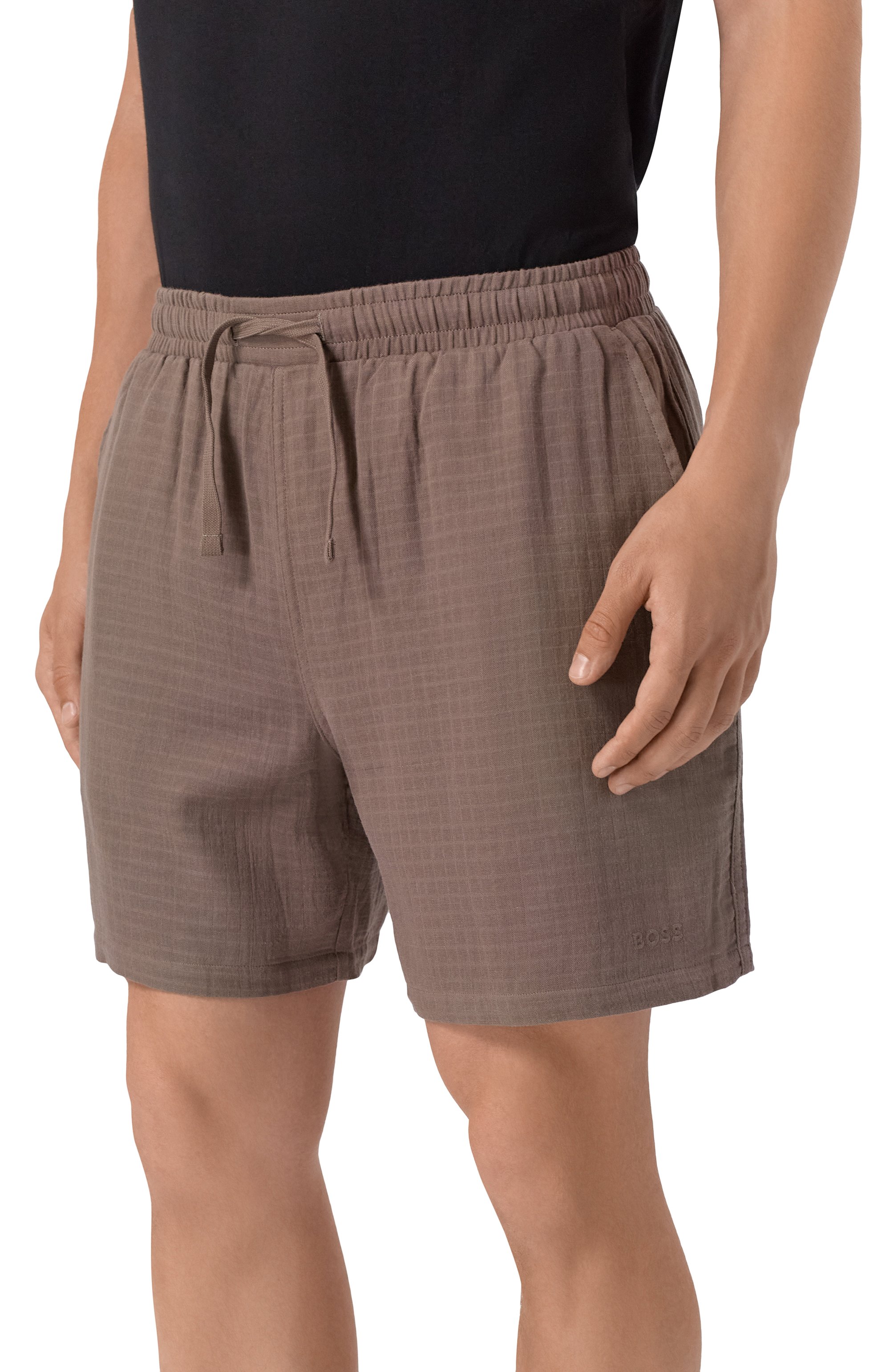 Хлопковые шорты BOSS, арт. 50540134, фото 3