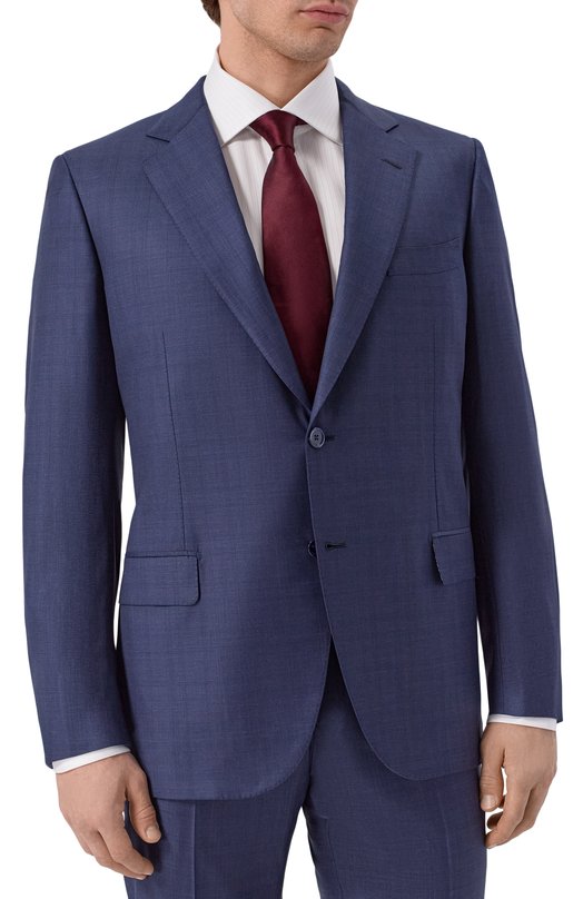 Шерстяной костюм Zilli SP2B01M021442033Q Синий  SP2B01M021442033Q Фото 2