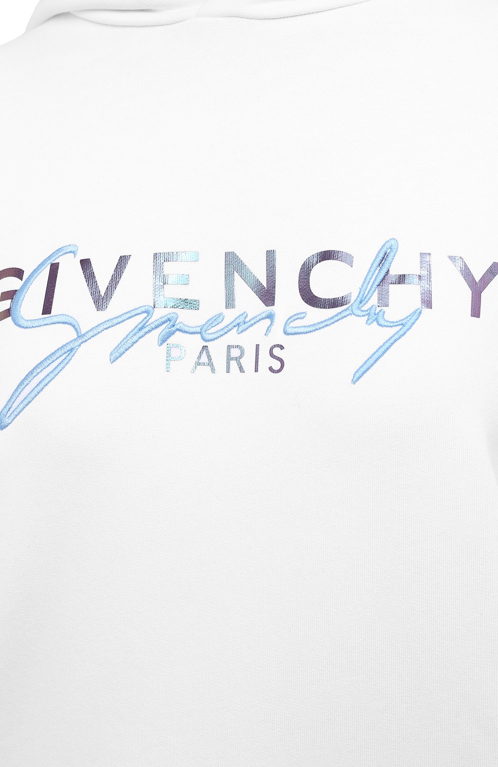 Хлопковое худи GIVENCHY, арт. BWJ01C3Z3Q, фото 5