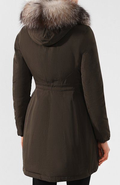 Парка с мех овой отделкой капюшона MONCLER, арт. D2-093-49934-25-57136, фото 4