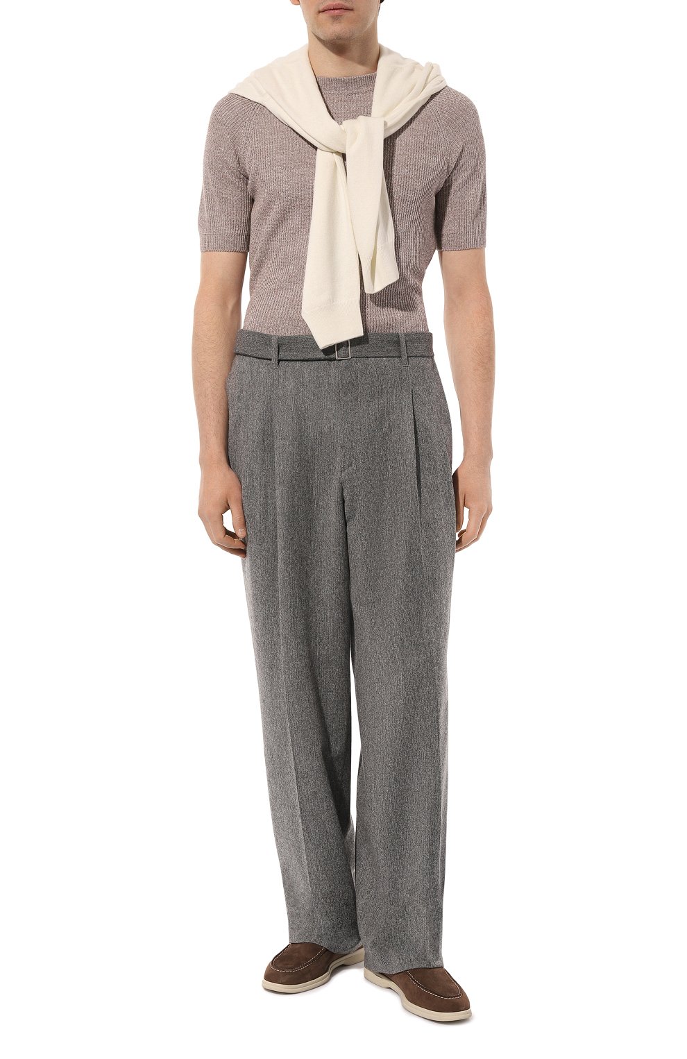 Джемпер изо льна и хлопка ANDREA CAMPAGNA, арт. 23148/18620, фото 2