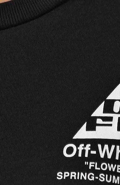 Футболка с логотипом бренда OFF-WHITE, арт. 0WAA040R19B980431001, фото 5