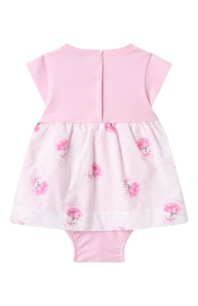 Хлопковое боди MONNALISA, арт. 35E207, фото 2