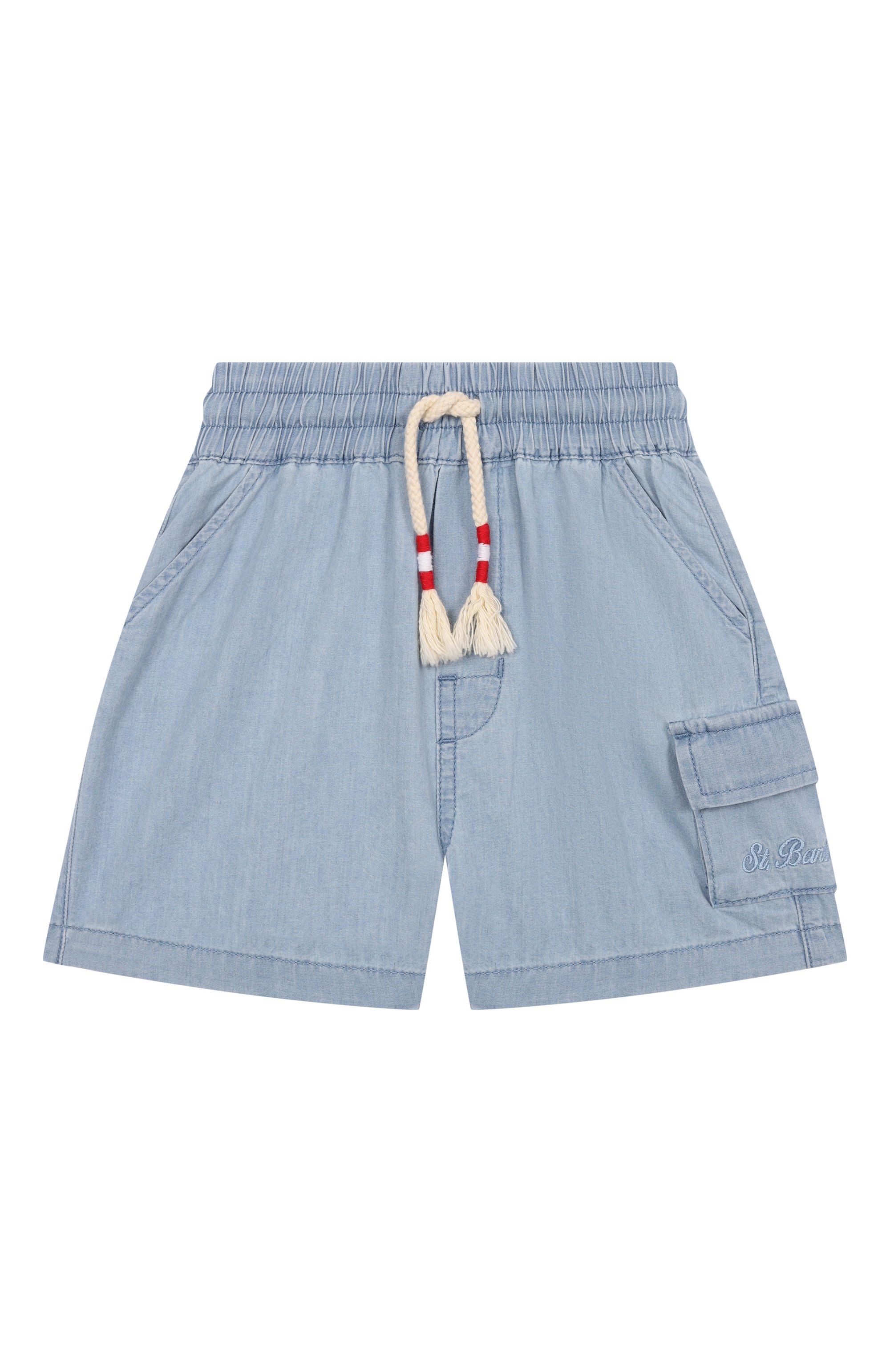 Джинсовые шорты-карго MC2 SAINT BARTH, арт. STBK MARSEILLE JR/MRE0001, фото 1