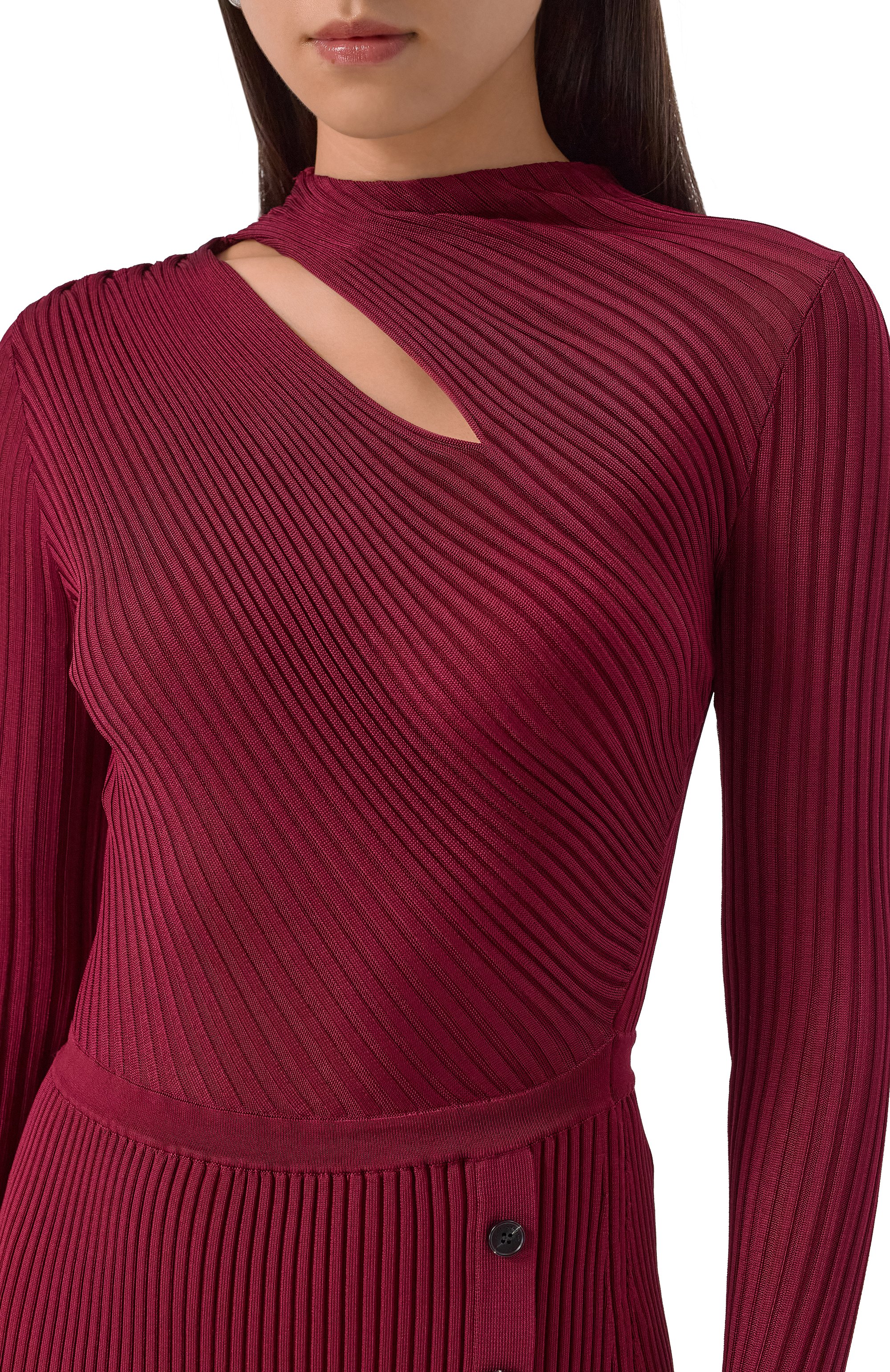 Платье из вискозы SELF-PORTRAIT, арт. PF25080MBU, фото 5