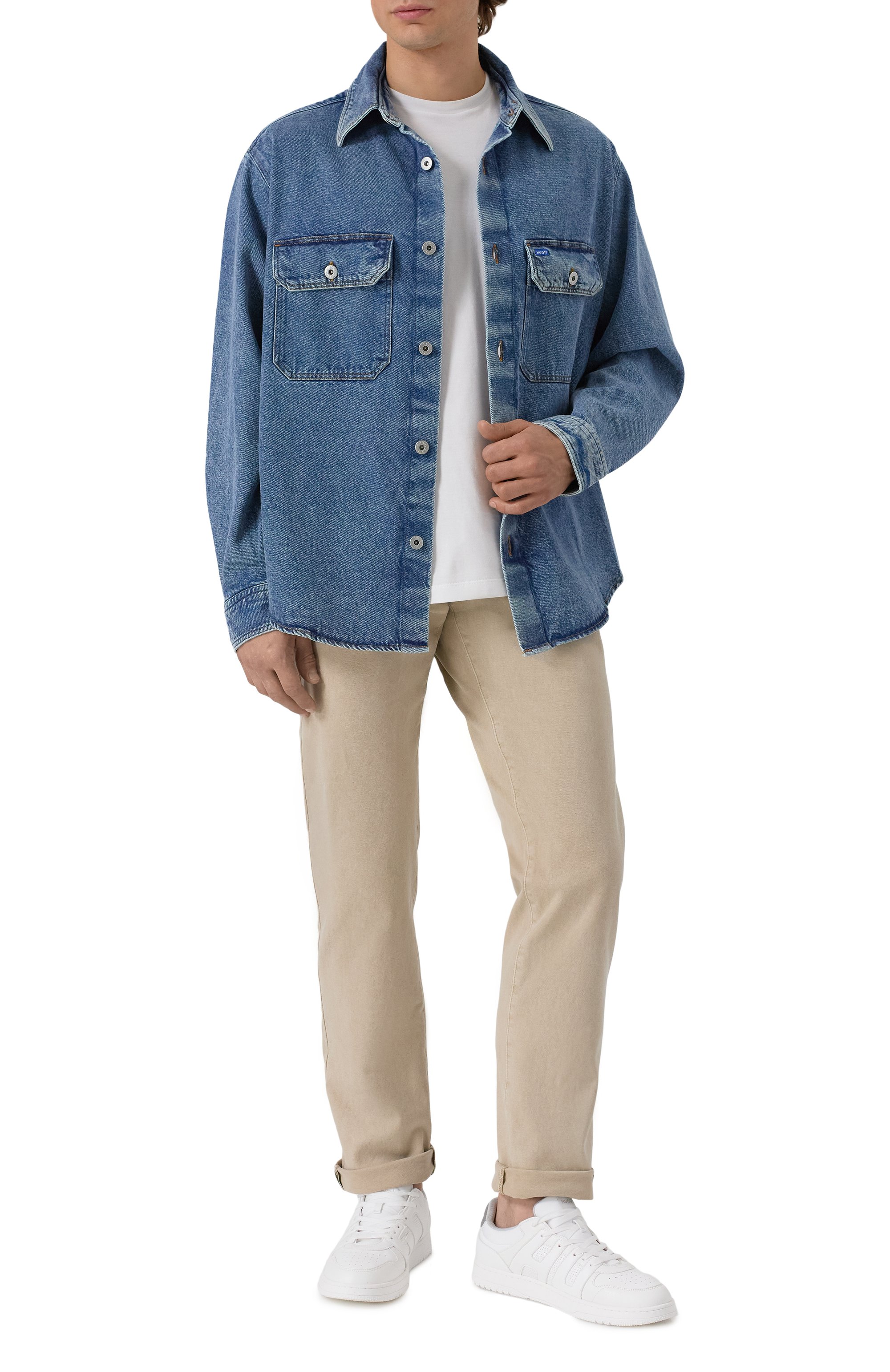 Джинсовая рубашка HUGO BLUE, арт. 50513853, фото 2