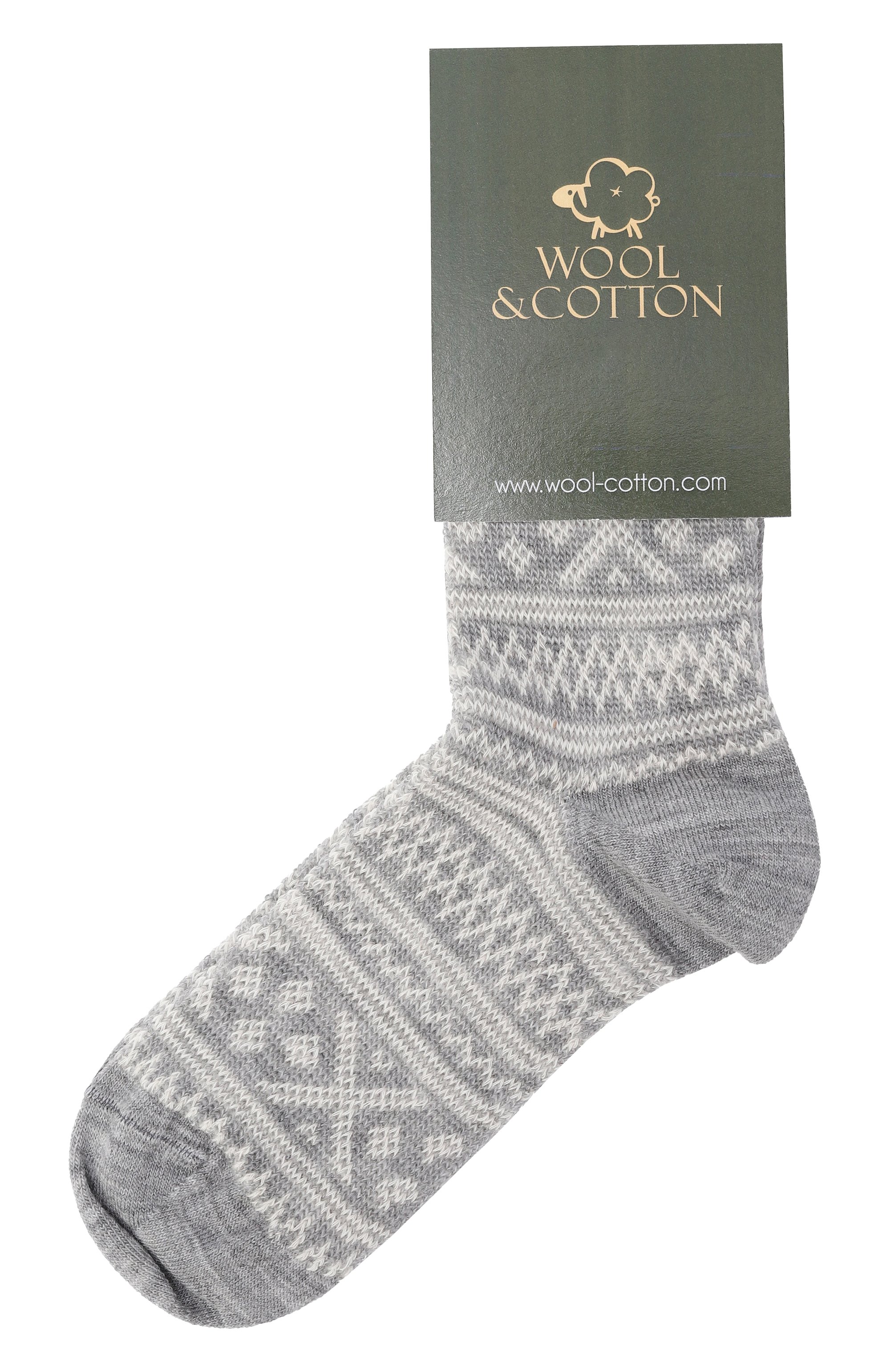 Шерстяные носки WOOL AND COTTON, арт. NNRU-SN03, фото 1