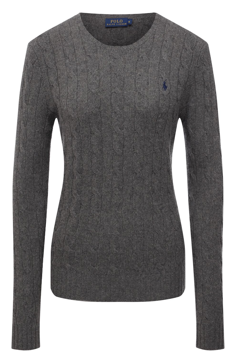 Шерстяной пуловер POLO RALPH LAUREN серого цвета по цене 21800 руб., арт. 211525764, фото 1 Шерстяной пуловер POLO RALPH LAUREN, арт. 211525764, фото 1