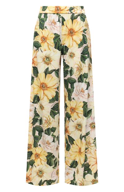 Шелковые брюки DOLCE & GABBANA, арт. FTBT3T/FSA0E, фото 1