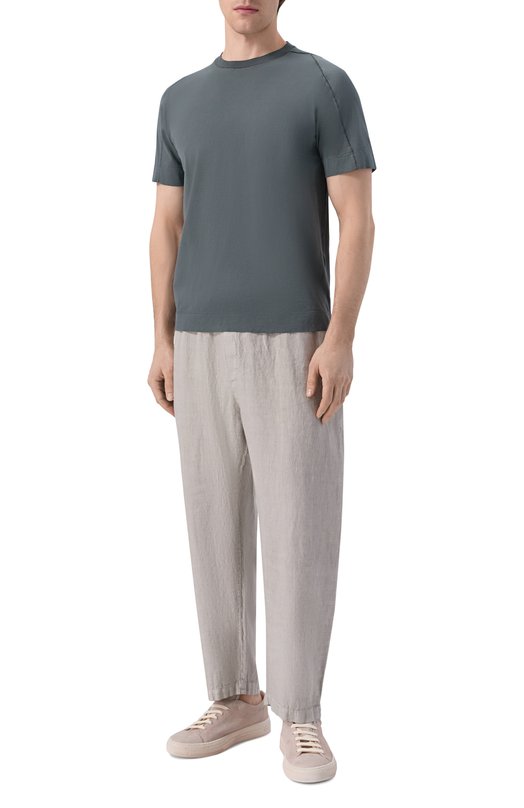 Хлопковая футболка Transit CFUTRC1360 Серый  CFUTRC1360 Фото 2