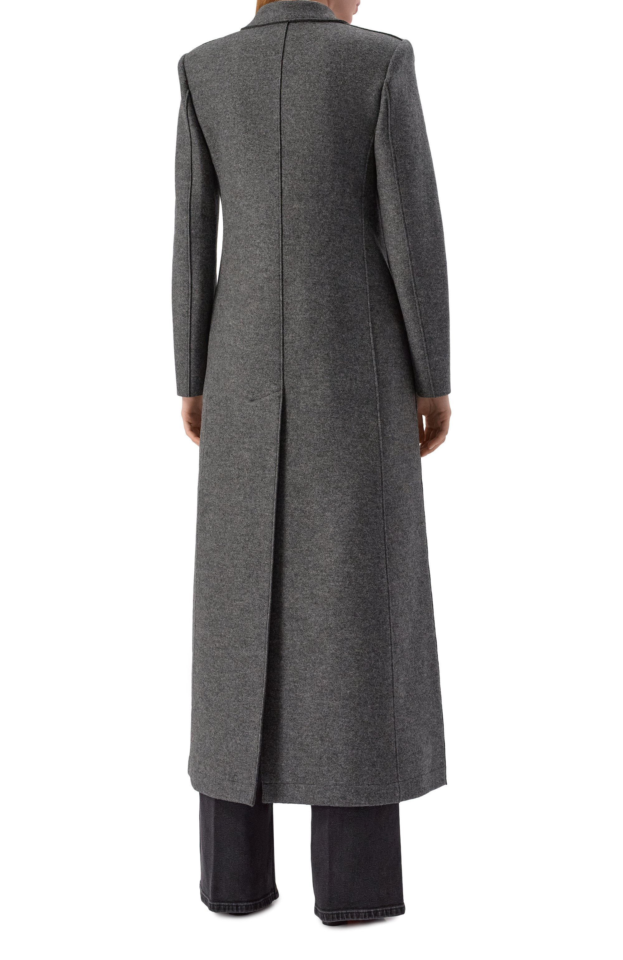 Шерстяное пальто HARRIS WHARF LONDON, арт. AA1604MLK, фото 4