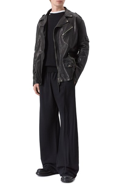 Мужские хлопковые брюки ANN DEMEULEMEESTER, арт. B0013822/FA185