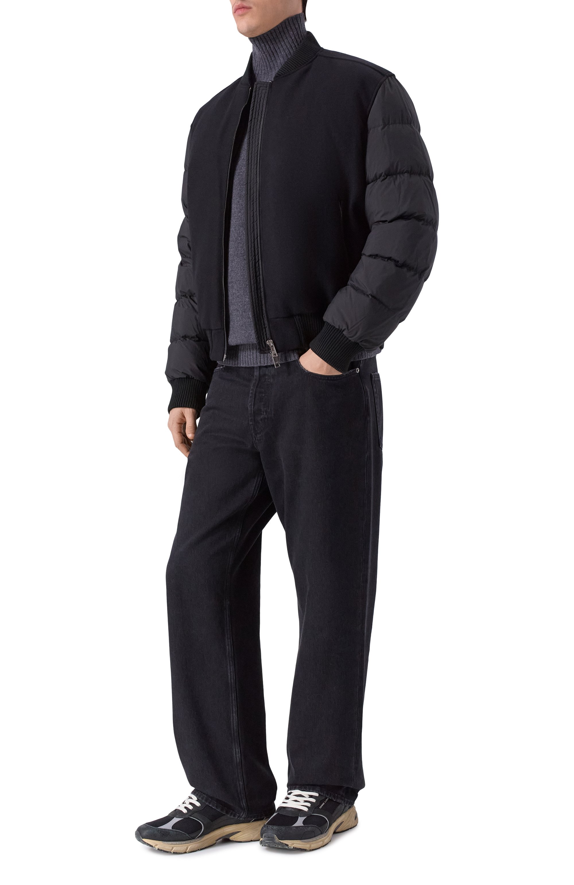 Пуховый бомбер ADD, арт. 12AMHM88, фото 2