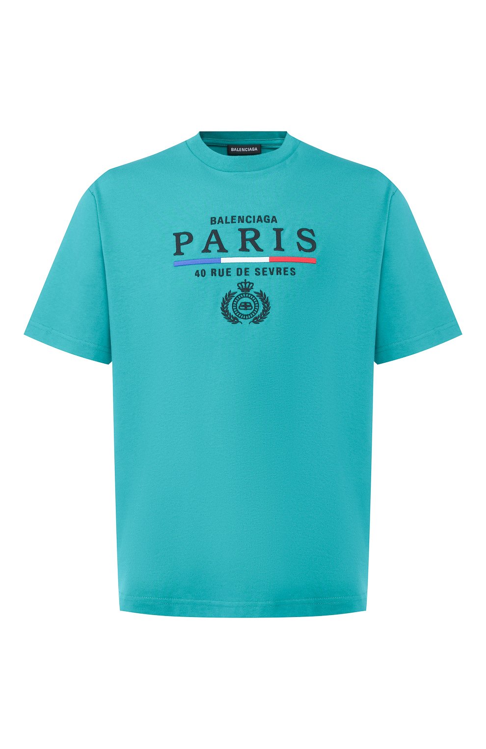 Хлопковая футболка BALENCIAGA, арт. 594579/TGV48, фото 1