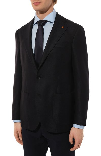 Пиджак из шерсти и кашемира SARTORIA LATORRE, арт. EF74/UG0505, фото 4