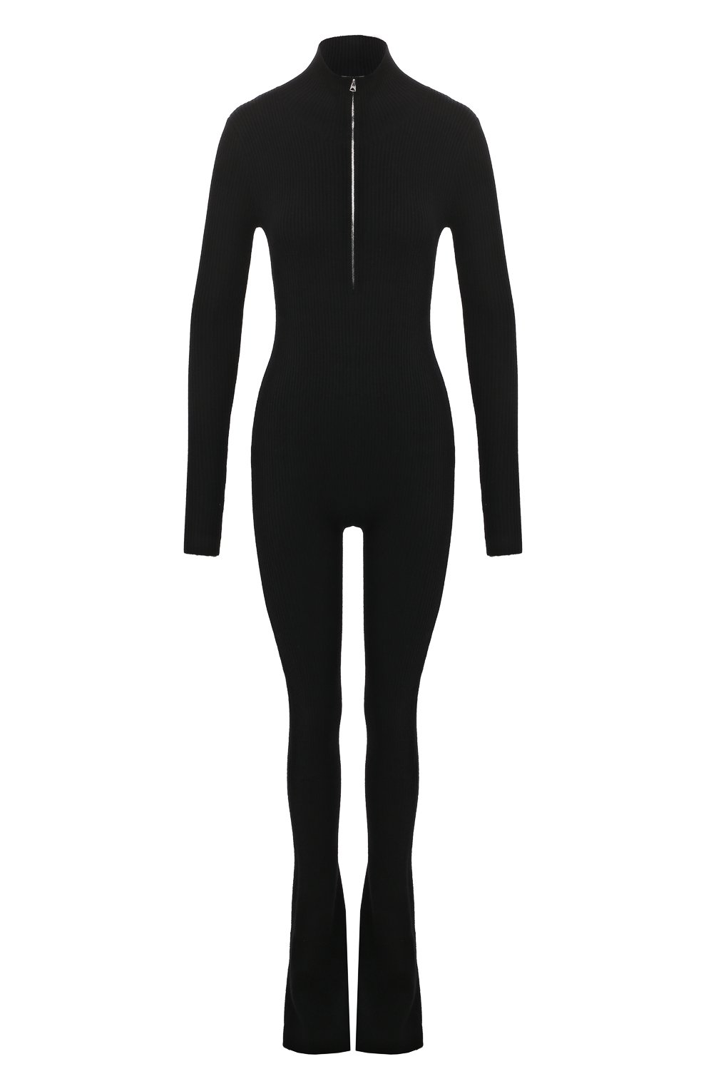 Кашемировый комбинезон JACOB LEE черного цвета по цене 147730 руб., арт. WKJ012525B, фото 1 Кашемировый комбинезон JACOB LEE, арт. WKJ012525B, фото 1
